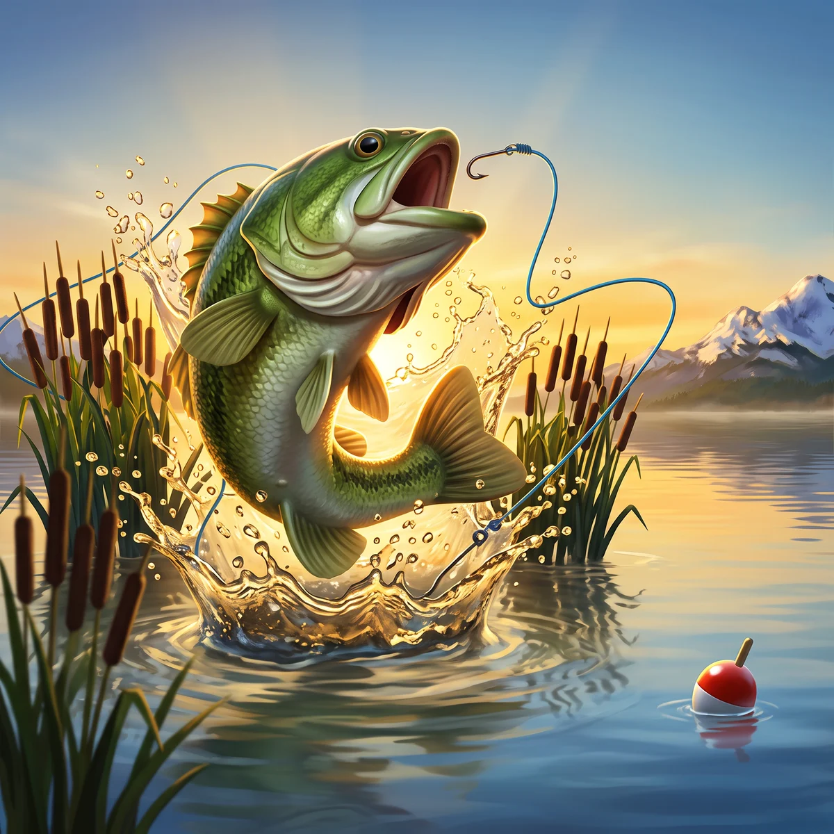 Big Bass Bonanza key art