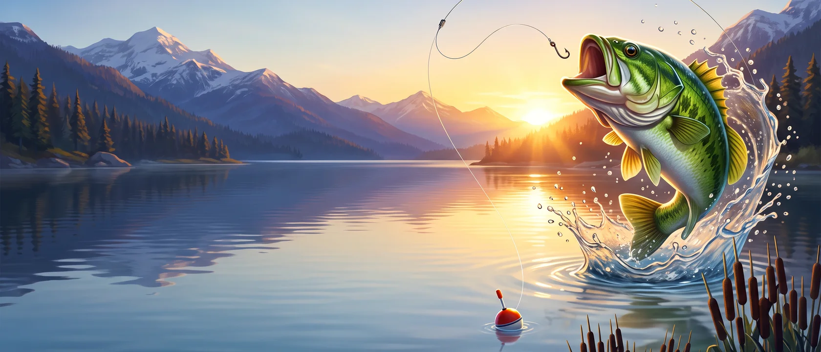 Big Bass Bonanza key art