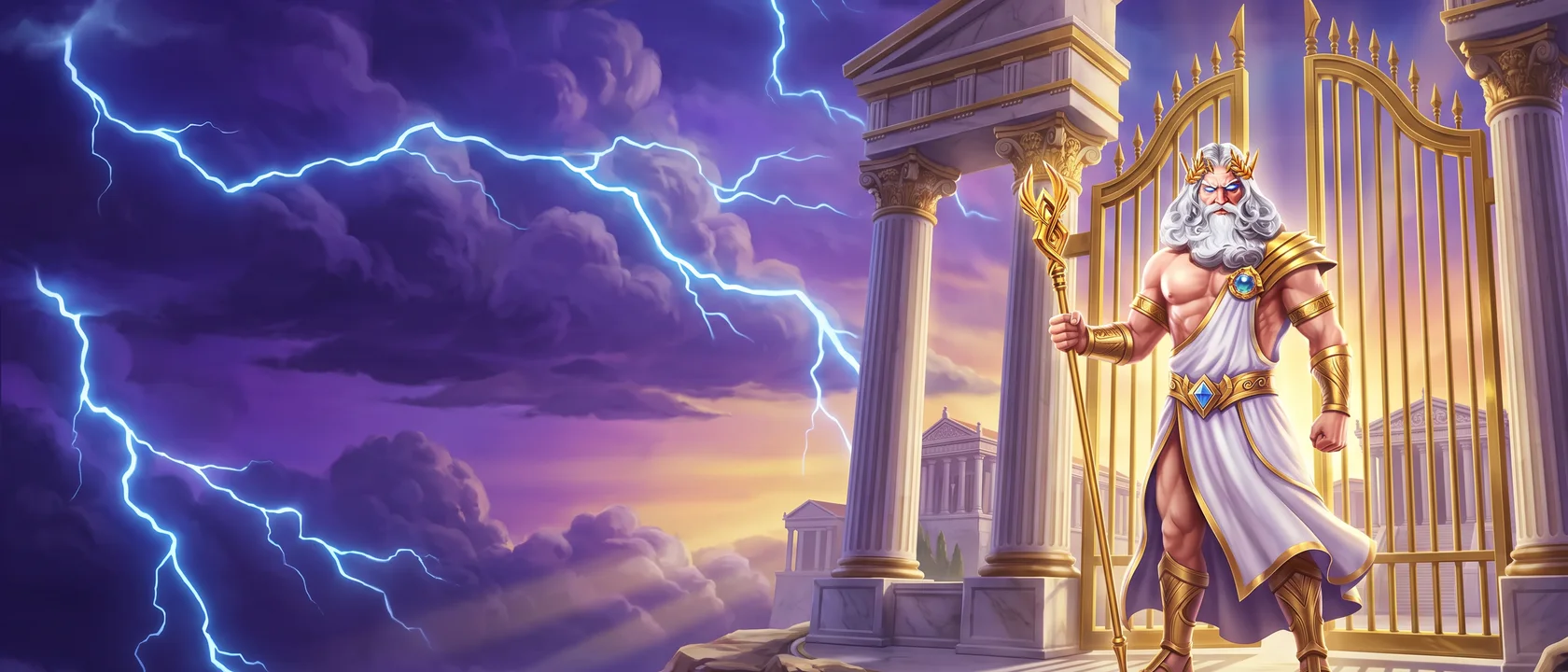 Gates of Olympus key art