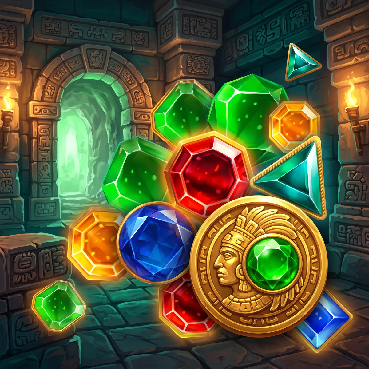 Gems Bonanza key art
