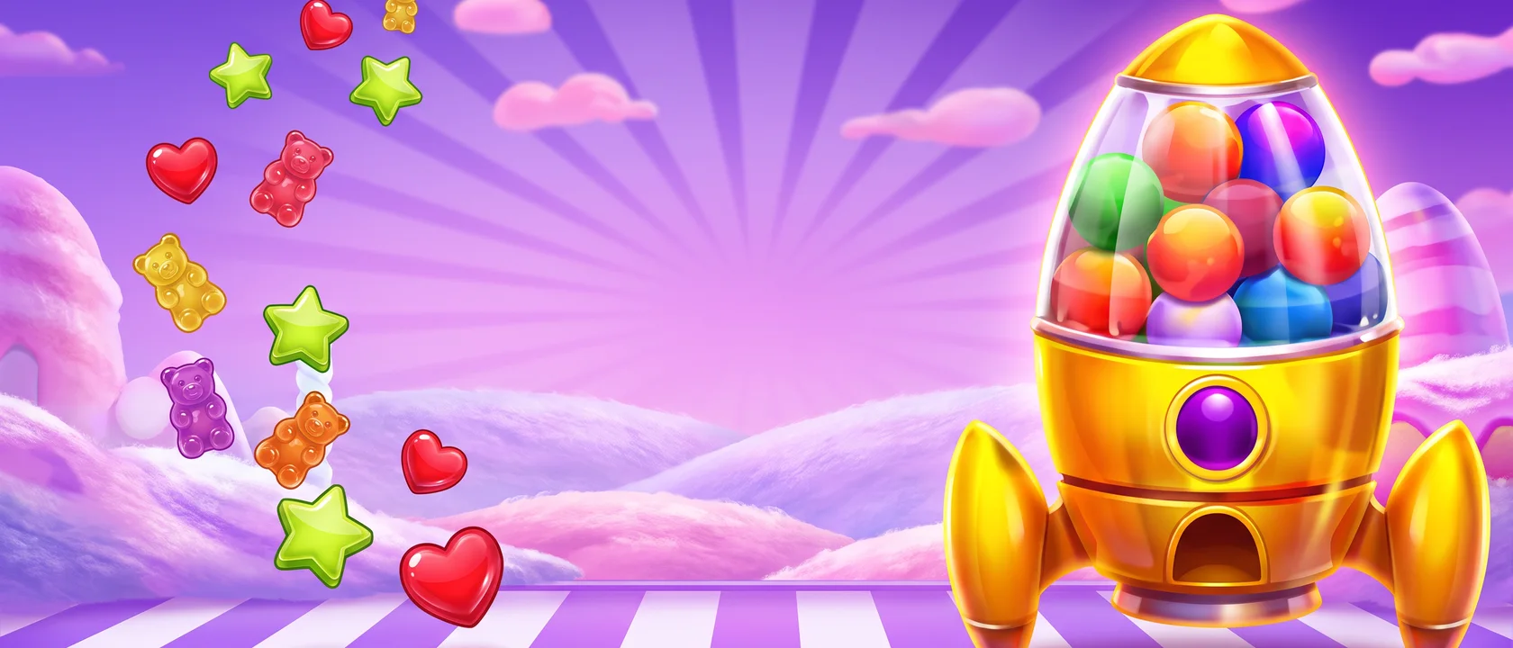Sugar Rush 1000 key art