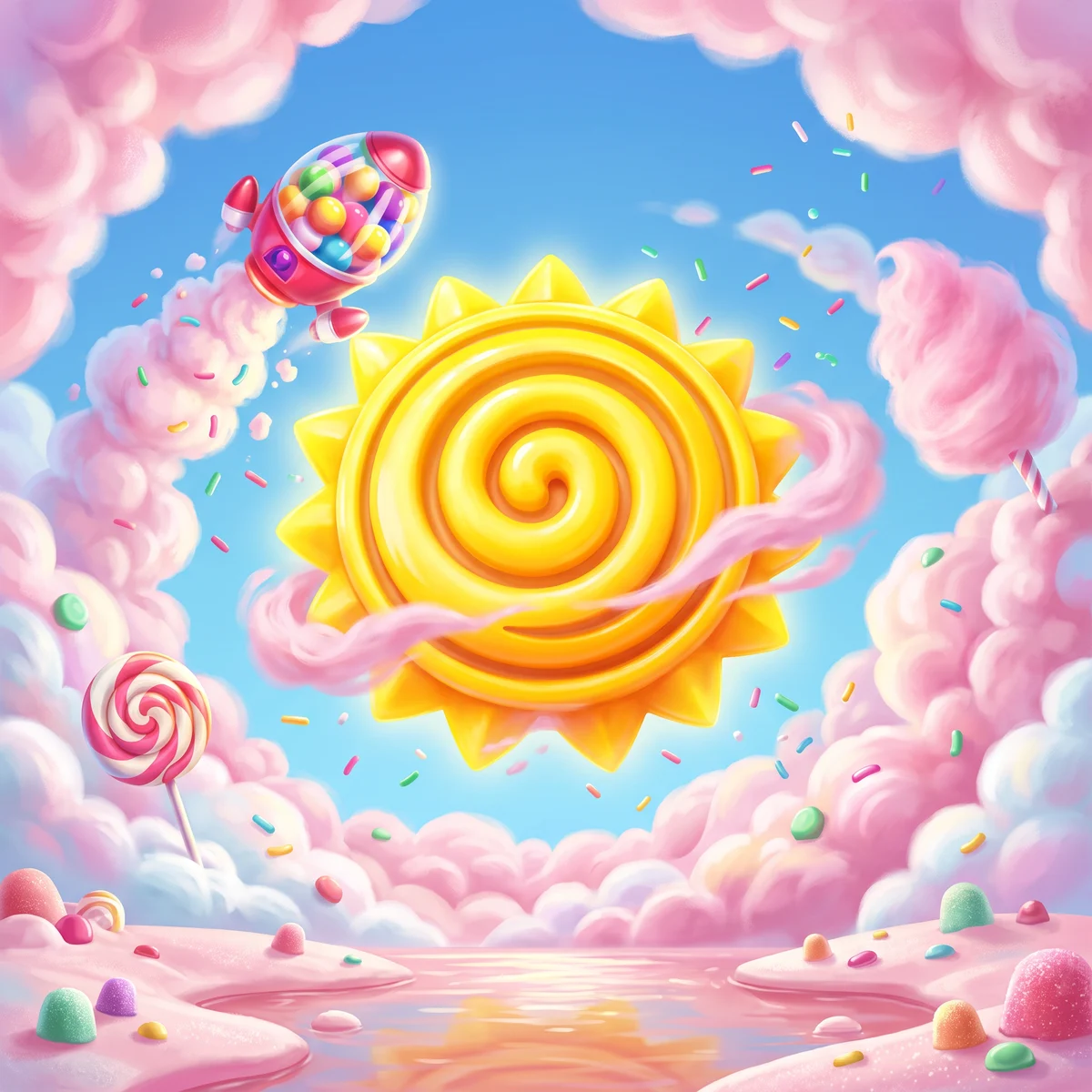 Sugar Rush Super Scatter key art