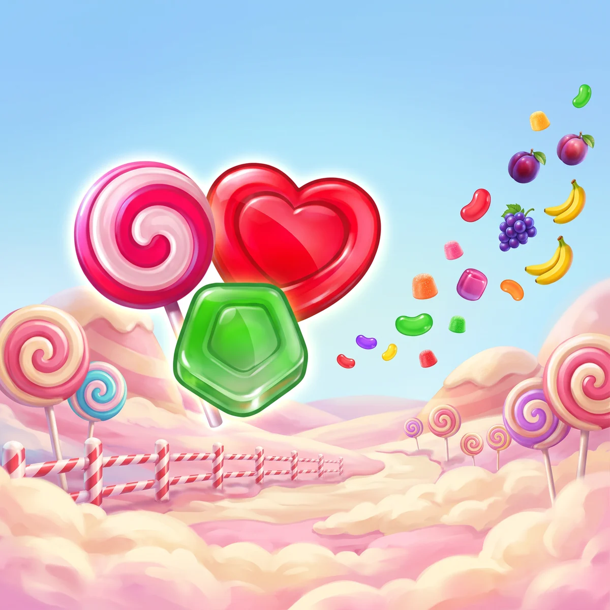 Sweet Bonanza key art