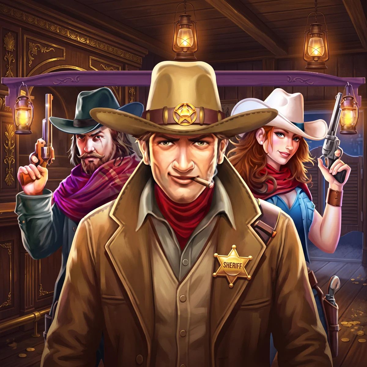 Wild West Gold key art