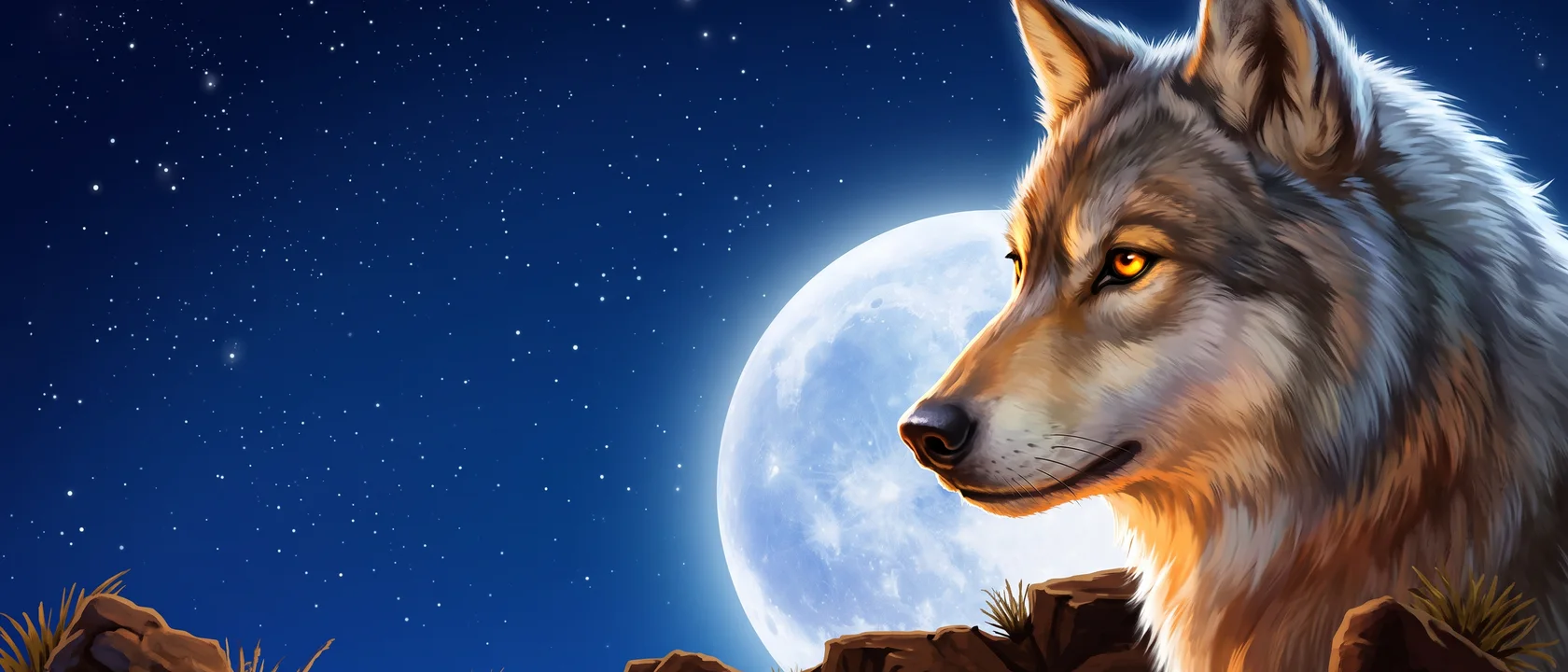 Wolf Gold key art